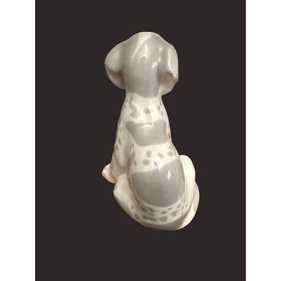 Vintage Porcelain Lomonosov Dalmatian Figurine No. 2803 Made In USSR Russia - Picture 4 of 7